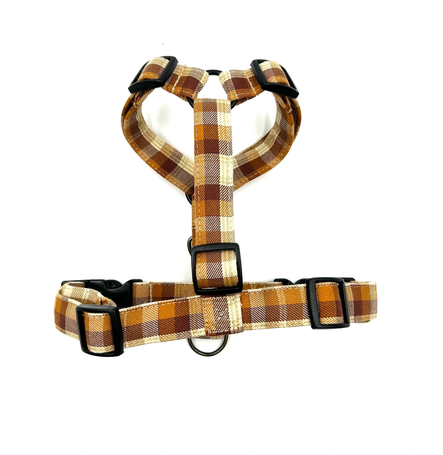 Gingerbread Check Strap Harness