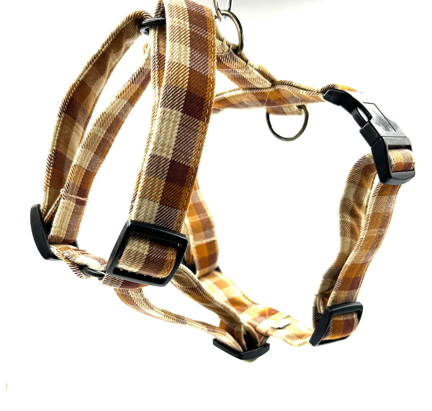 Gingerbread Check Strap Harness