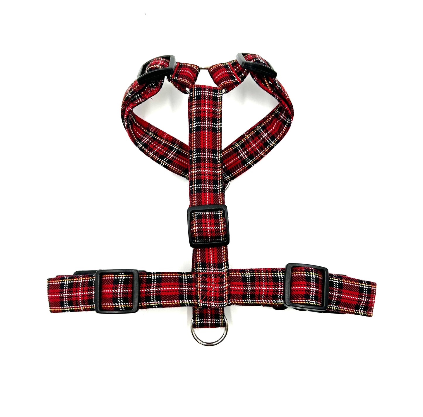 Red Tartan Strap Harness