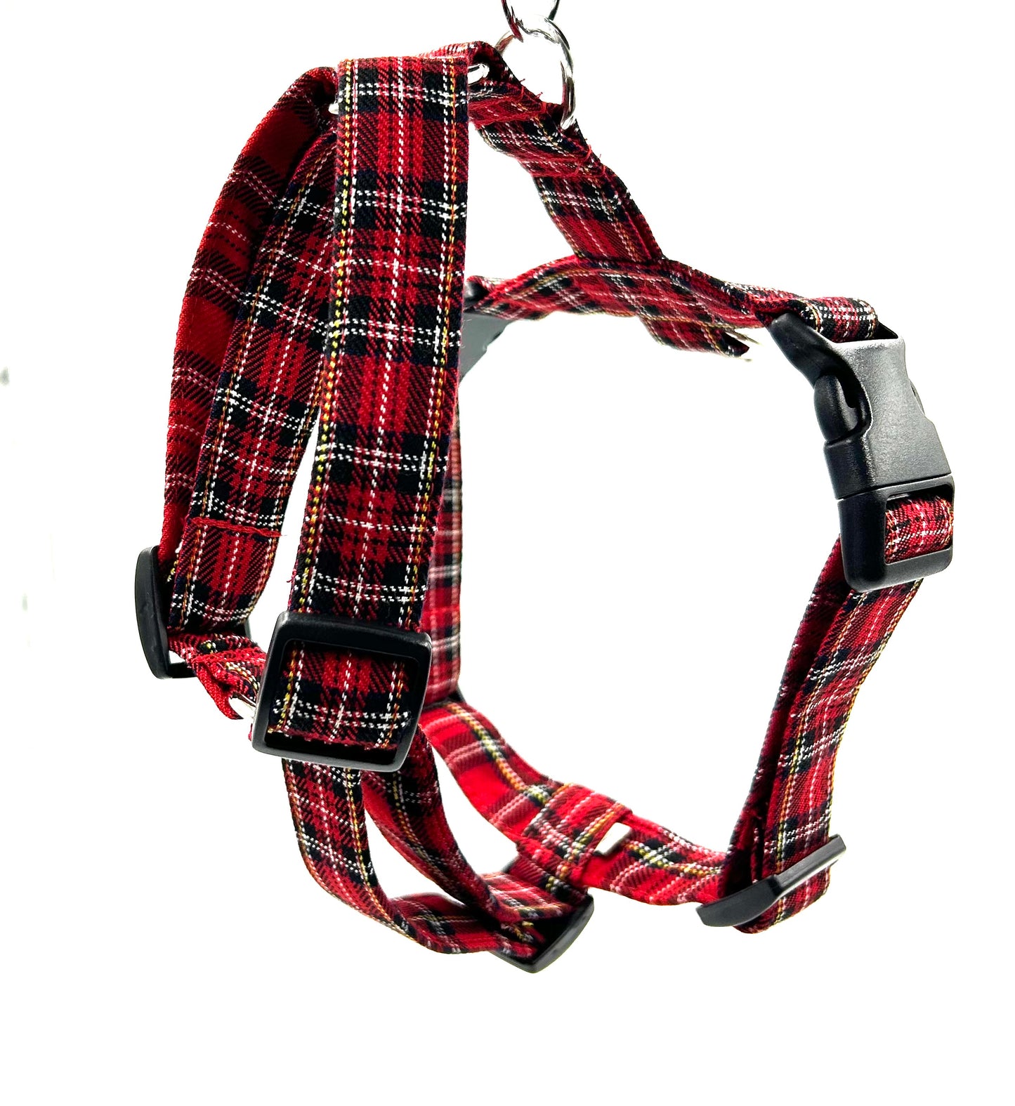 Red Tartan Strap Harness