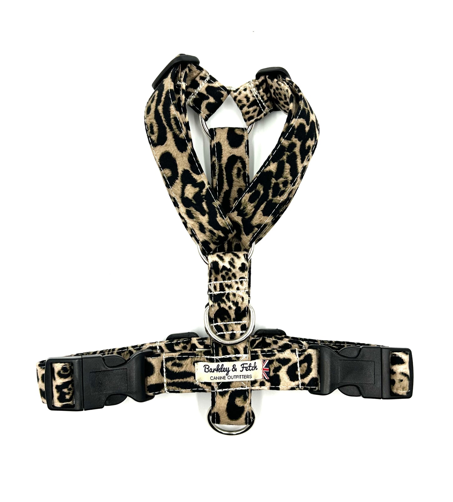 Leopard Print Strap Harness