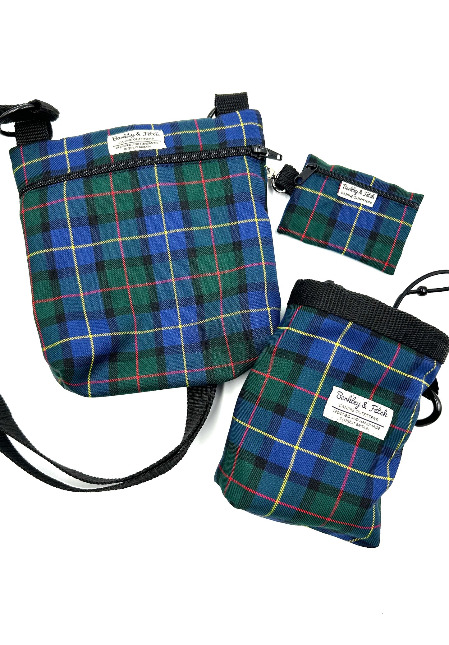 Gunn Tartan Dog Walk and Treat Bag
