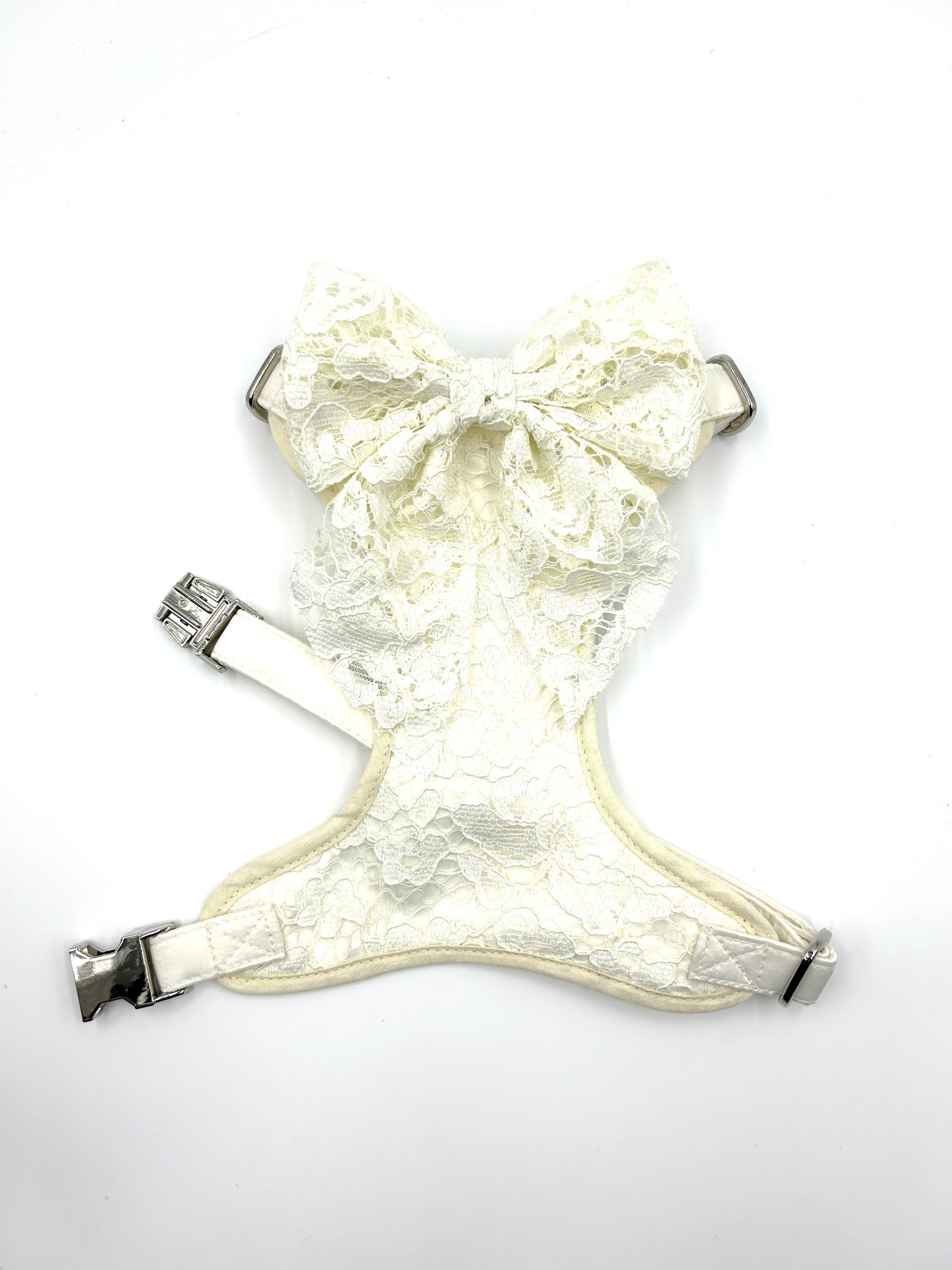 Ivory Bridal Lace Wedding Dog Harness