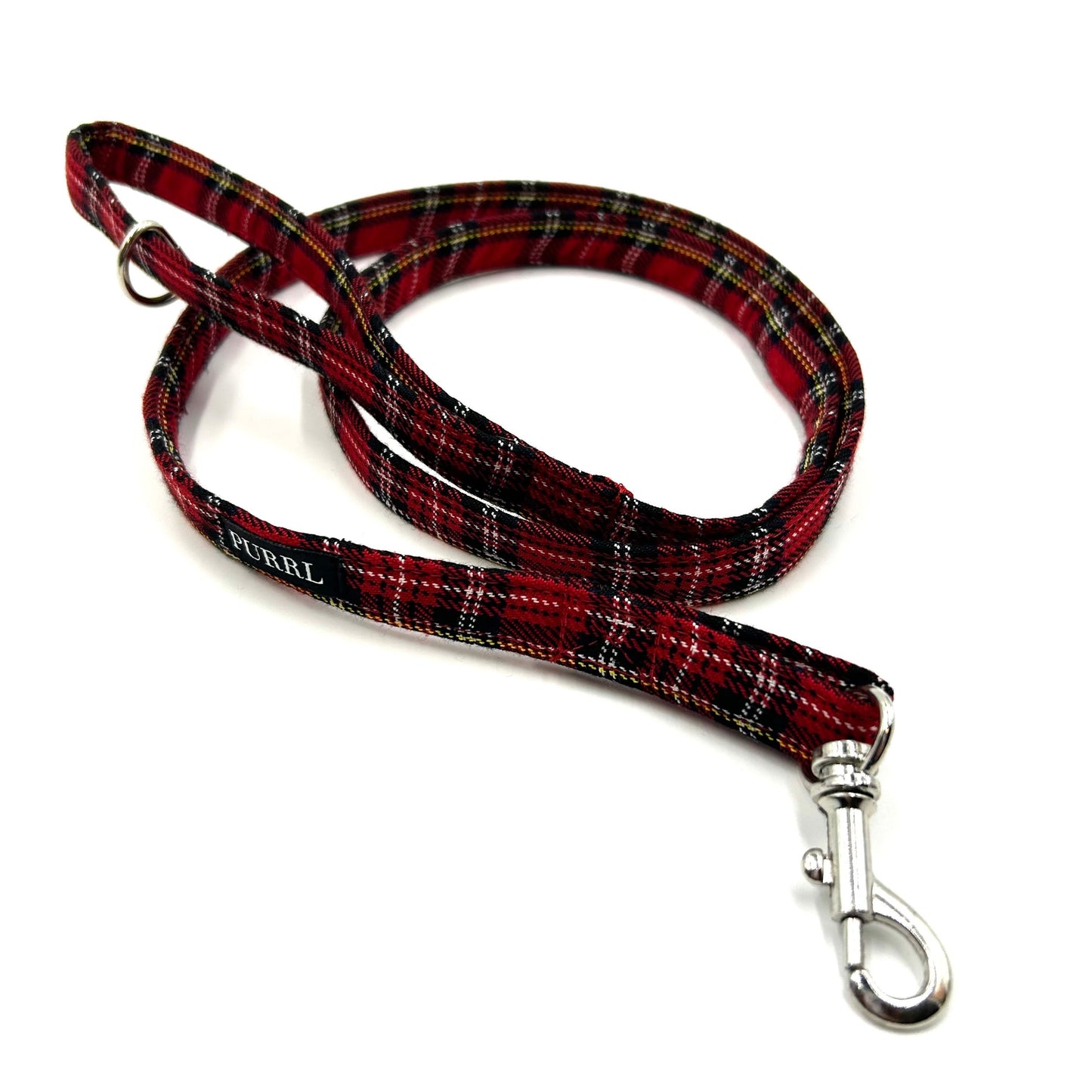 Red Tartan Cat Harness and Lead