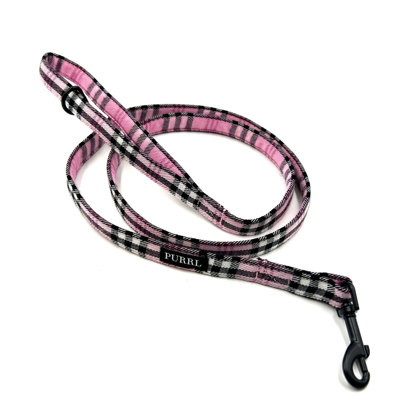 PinkBerry Check Cat Harness and Lead