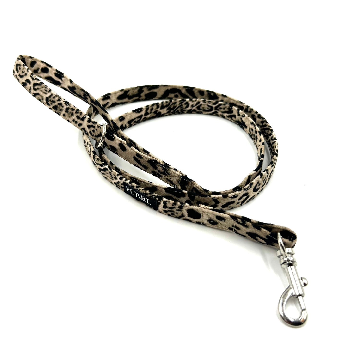 Leopard Print Cat Harness and Lead