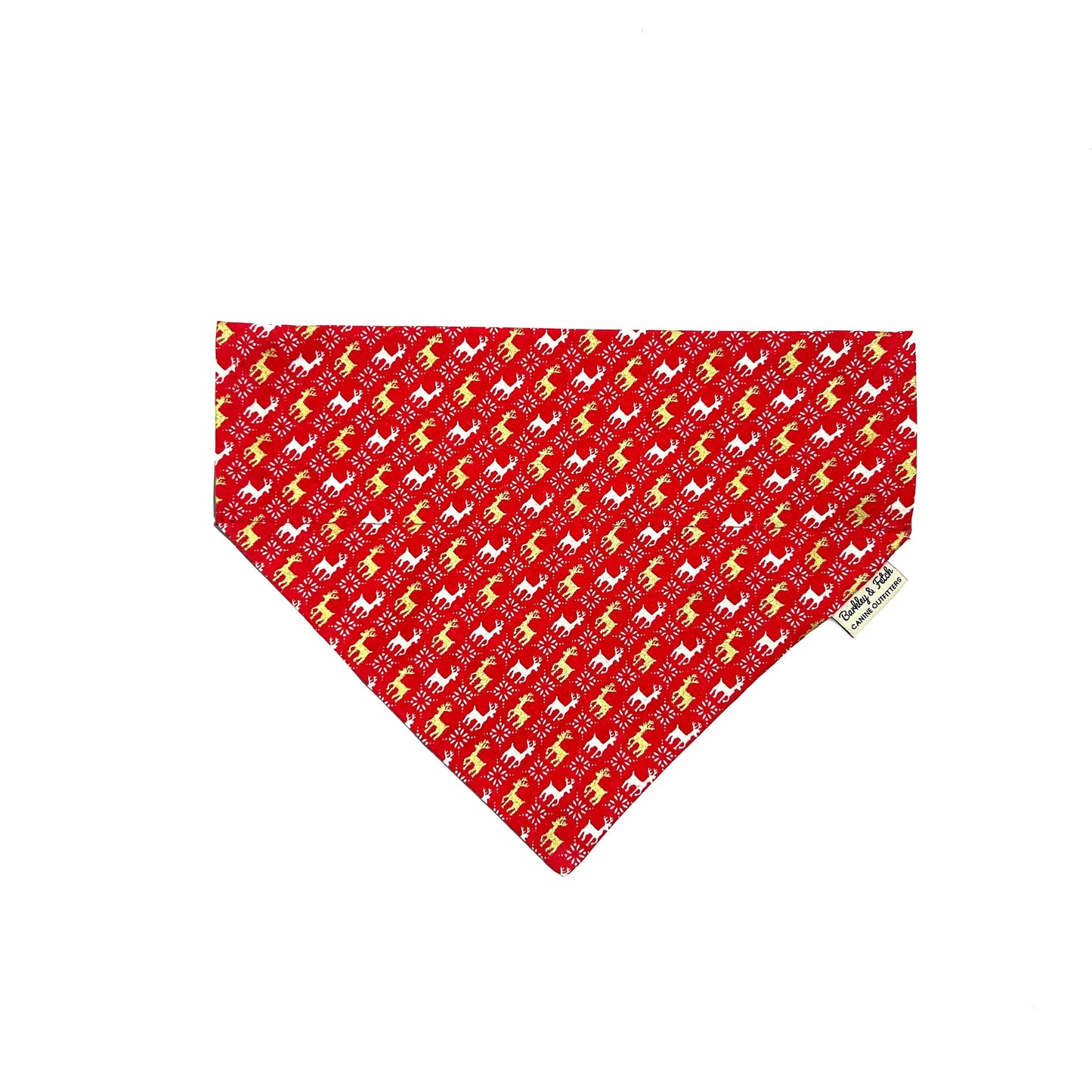 Christmas Reindeer Dog Bandana