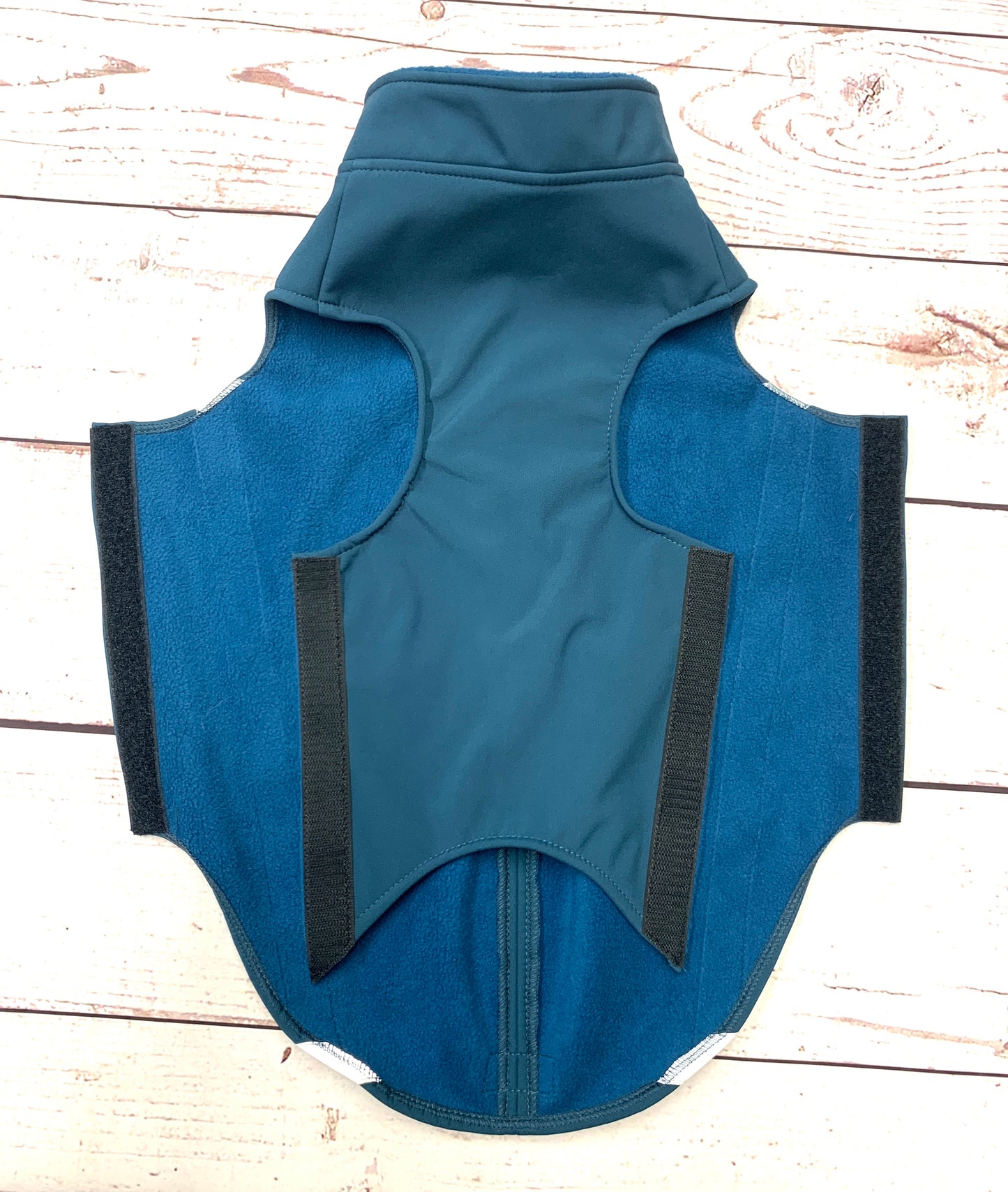 Softshell Dog Coat - Overhead style with harness zip