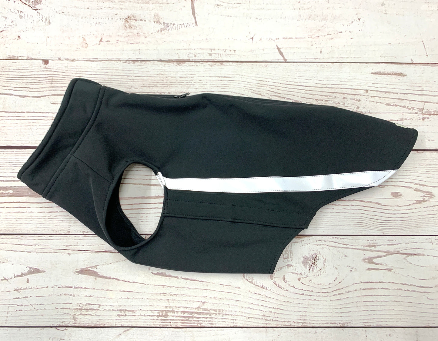 Softshell Dog Coat - Overhead style with harness zip