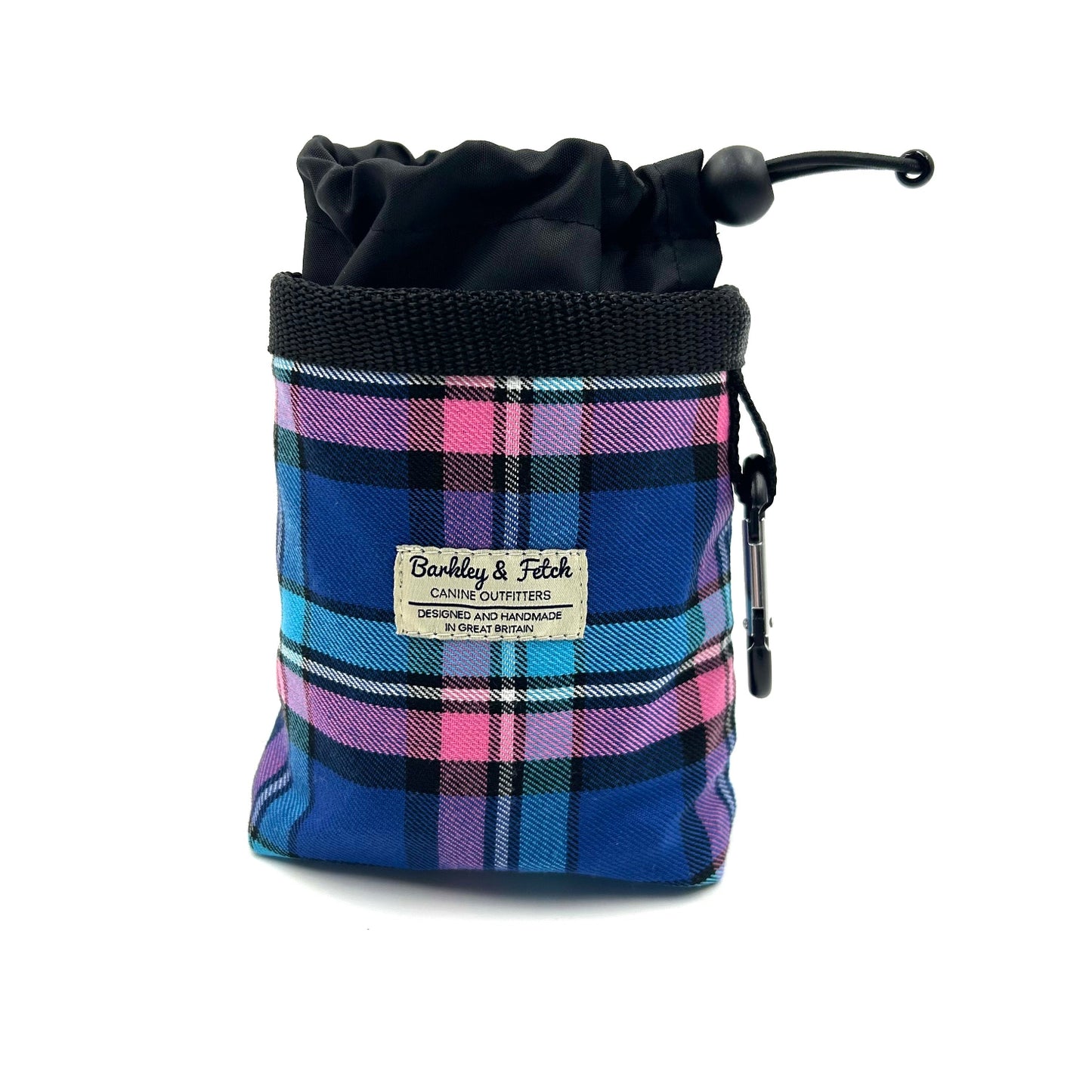 Pink/Blue Check Treat Bag