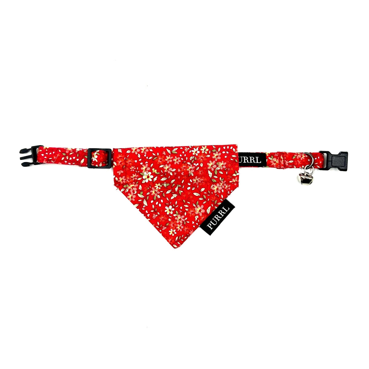 Cat accessory by PURRL on a white background, handmade by Barkley and Fetch