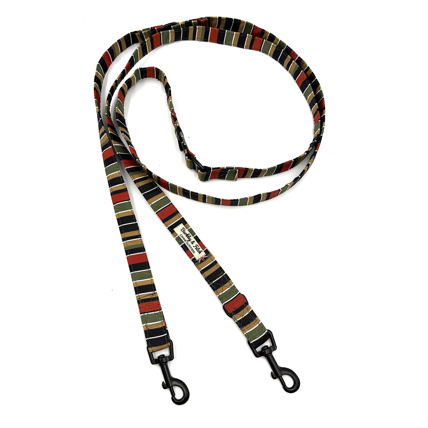 Roman Stripe Double End 2M Multiway Lead