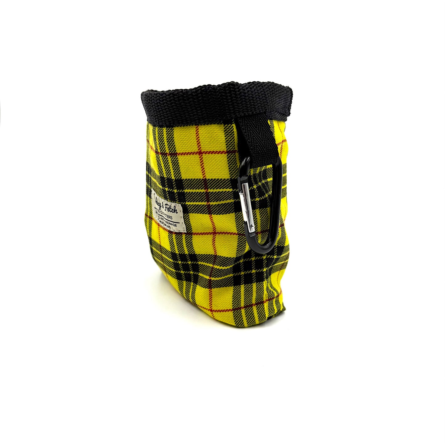 Yellow Tartan Treat Bag