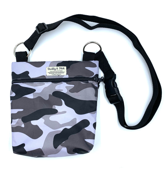 Arctic Camo Print Dog Walk and Treat Bag