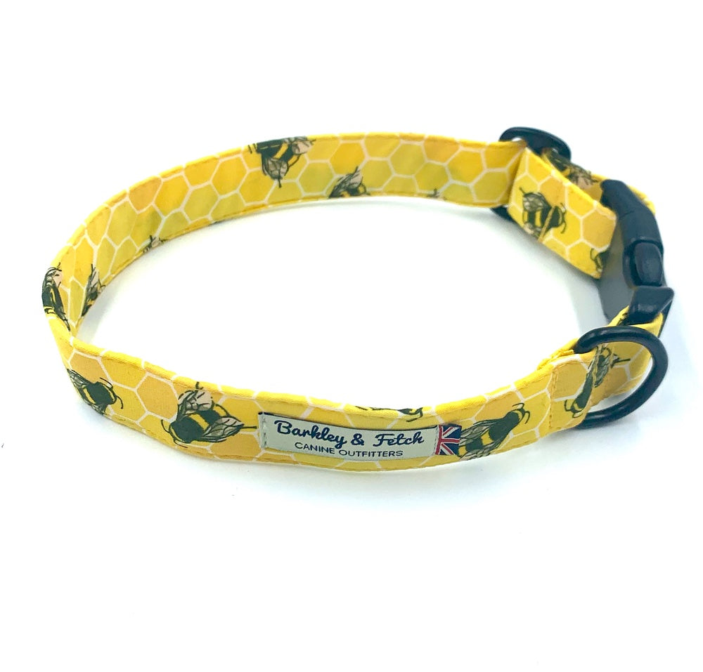 Bee sales dog collar