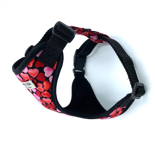 Love Hearts Print Harness