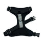 Grey Windowpane Check Dog Harness