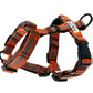 Orange and Grey Tartan Strap Harness