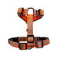Orange and Grey Tartan Strap Harness
