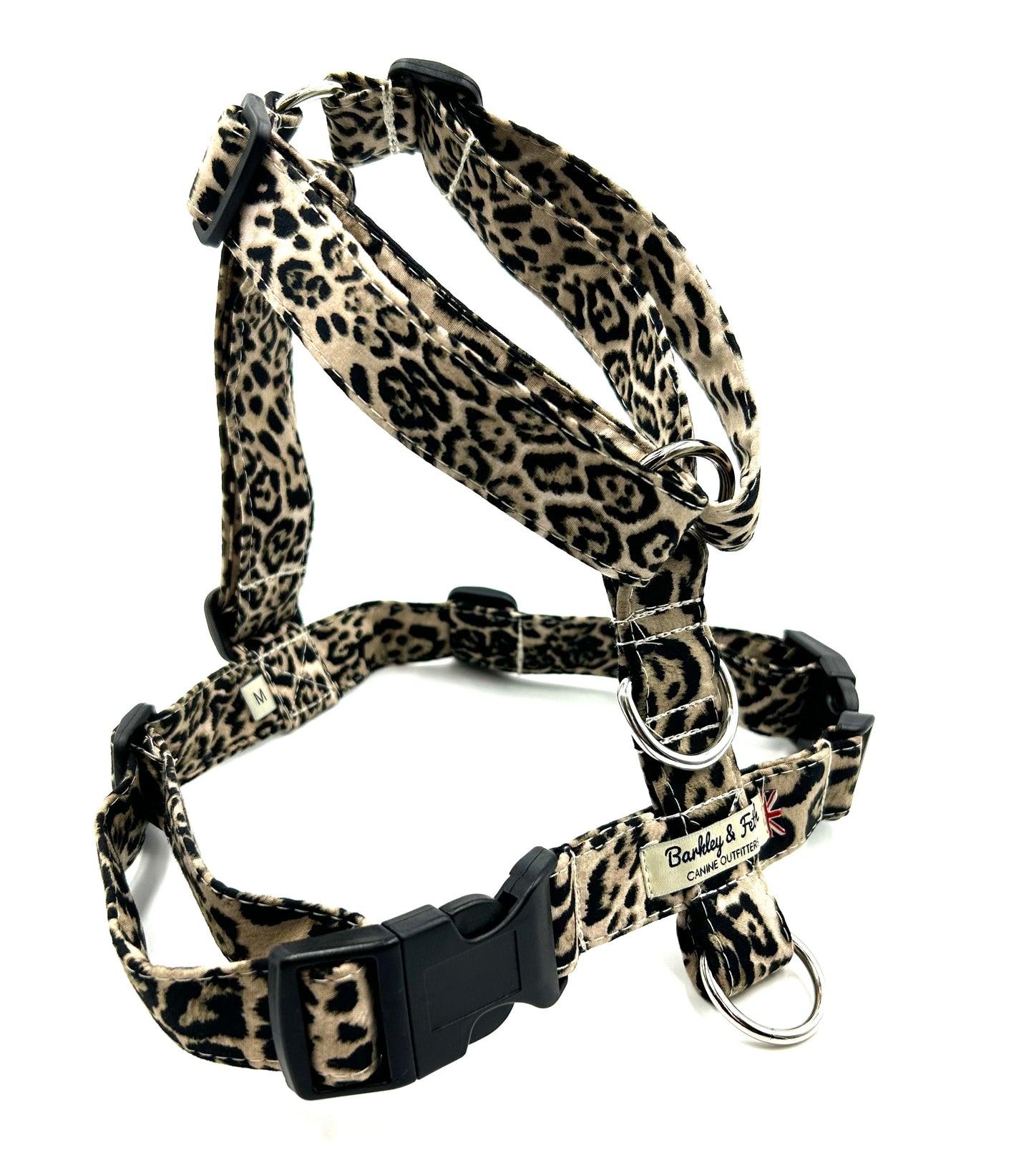 Leopard Print Strap Harness