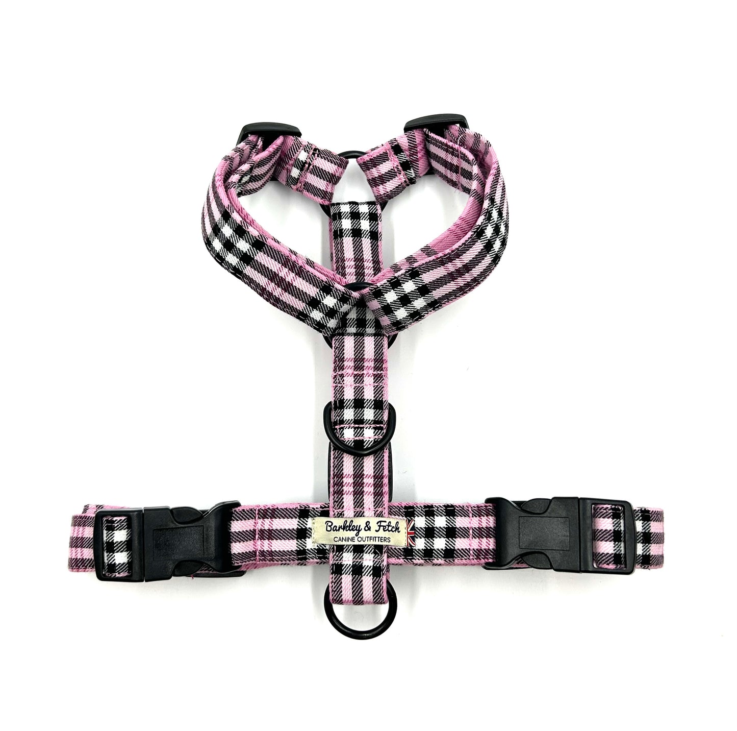 PinkBerry Check Strap Harness