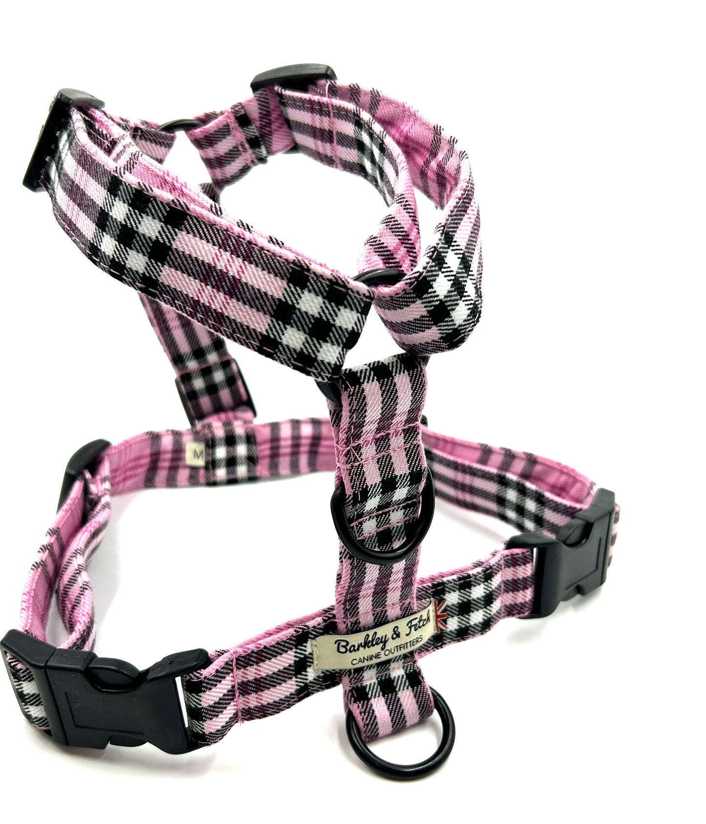 PinkBerry Check Strap Harness