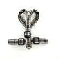 Caramel Tartan Strap Harness