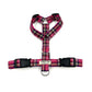 Bright Pink Tartan Strap Harness