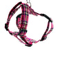 Bright Pink Tartan Strap Harness