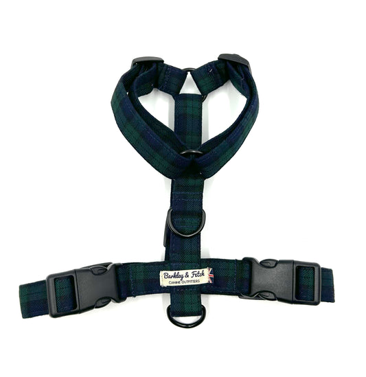 Black Watch Tartan Strap Harness