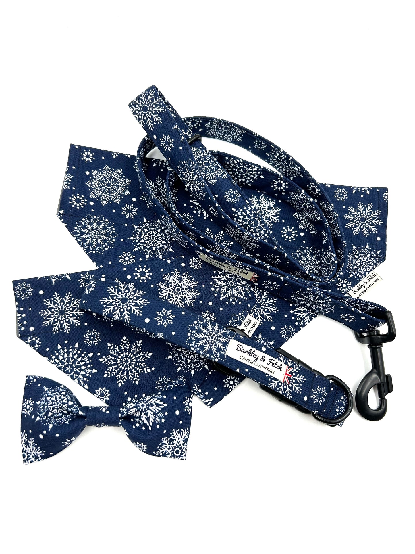 Christmas Snowflake Poo Bag Holder