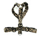 Leopard Print Strap Harness