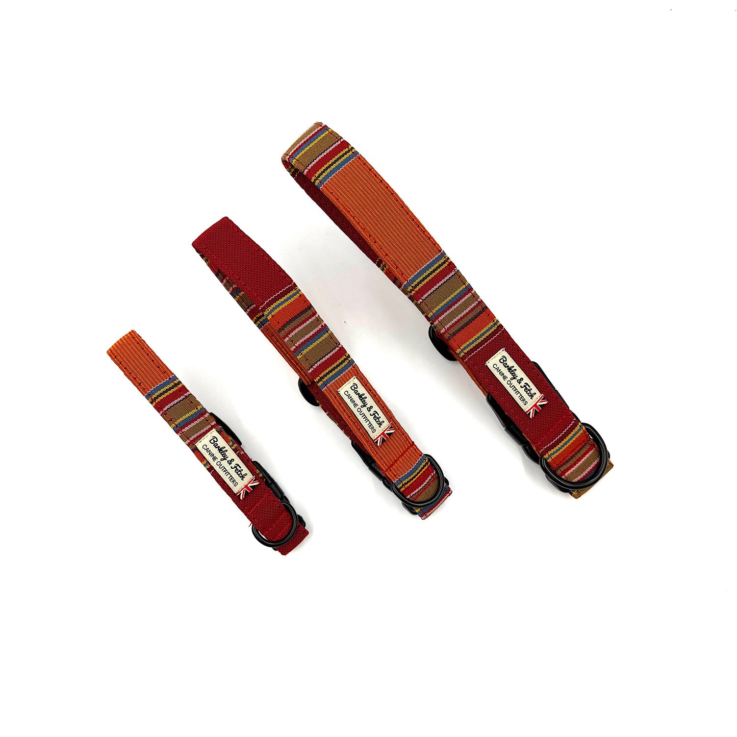 Deckchair Stripe Dog Collar