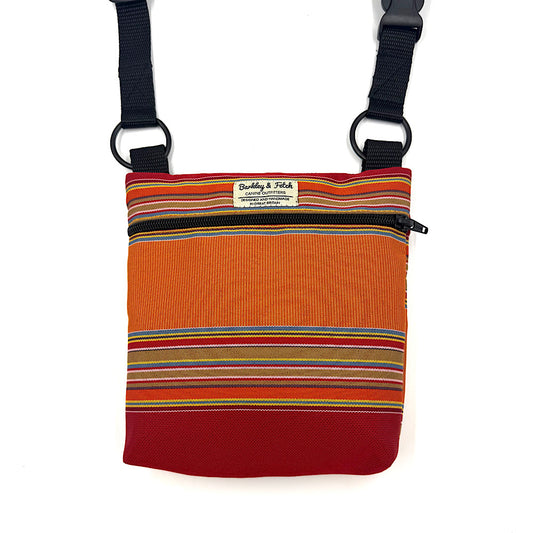 Deckchair Stripe Dog Walk and Treat Bag