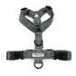 Grey Windowpane Check Strap Harness