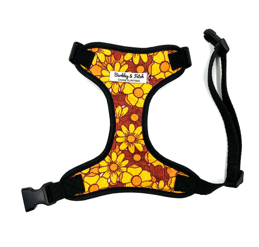 Flower Power Corduroy Harness