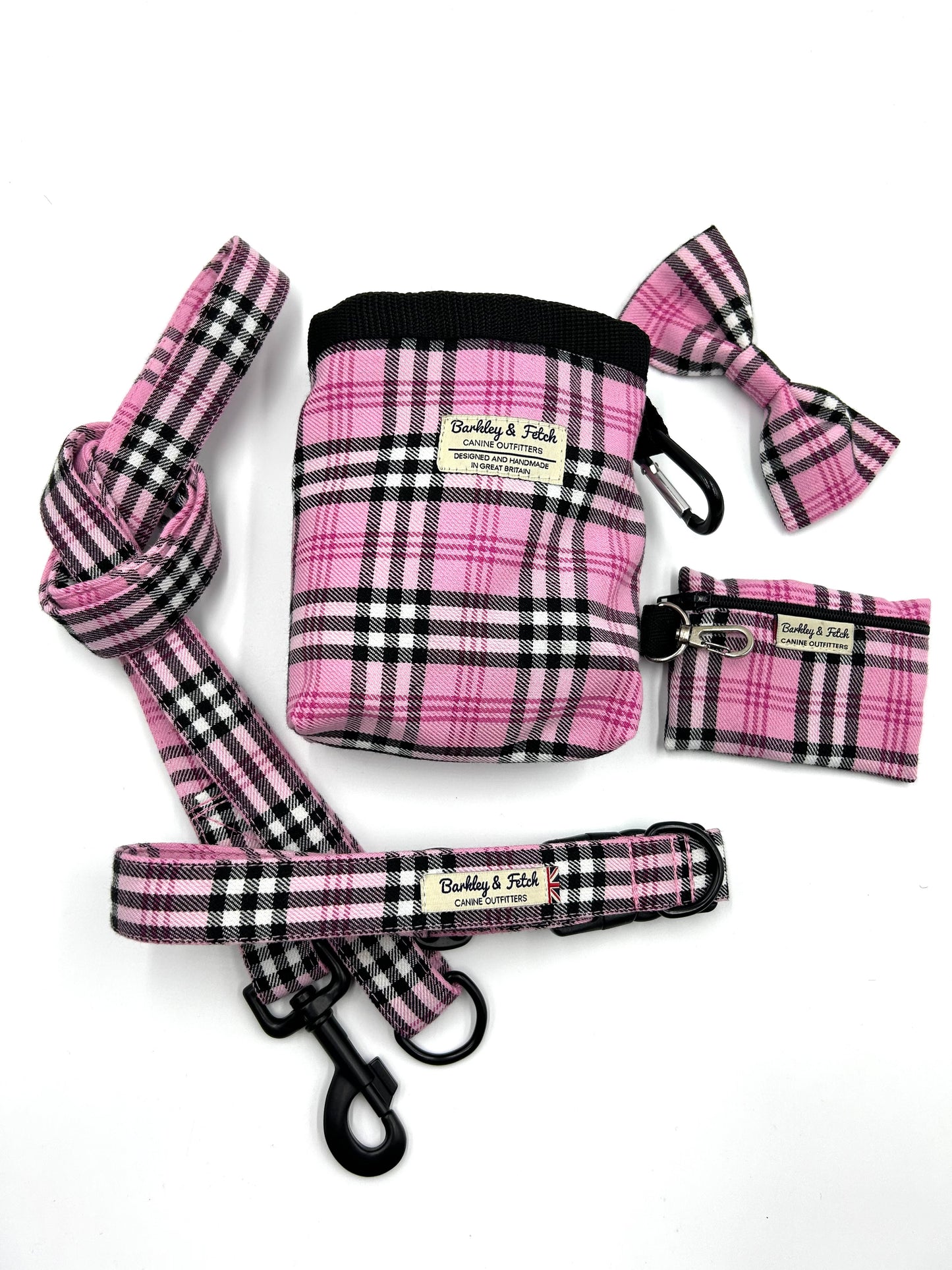 PinkBerry Check Treat Bag