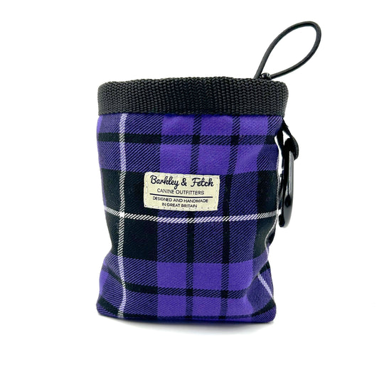 Purple Tartan Treat Bag
