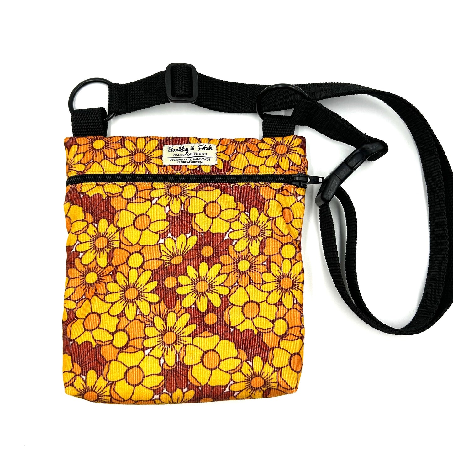 Flower Power Corduroy Walk and Treat Bag