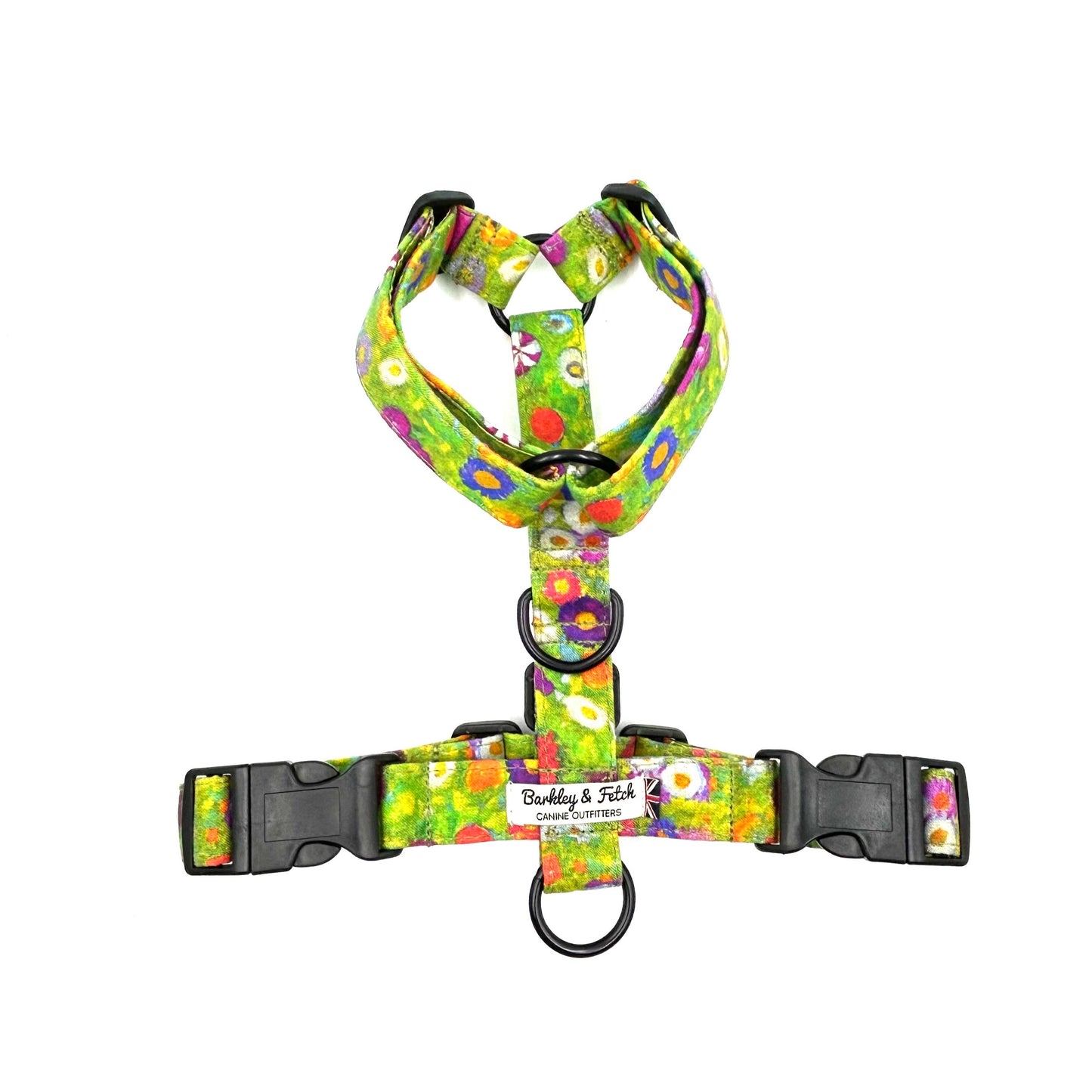 Flower Garden Print Strap Harness