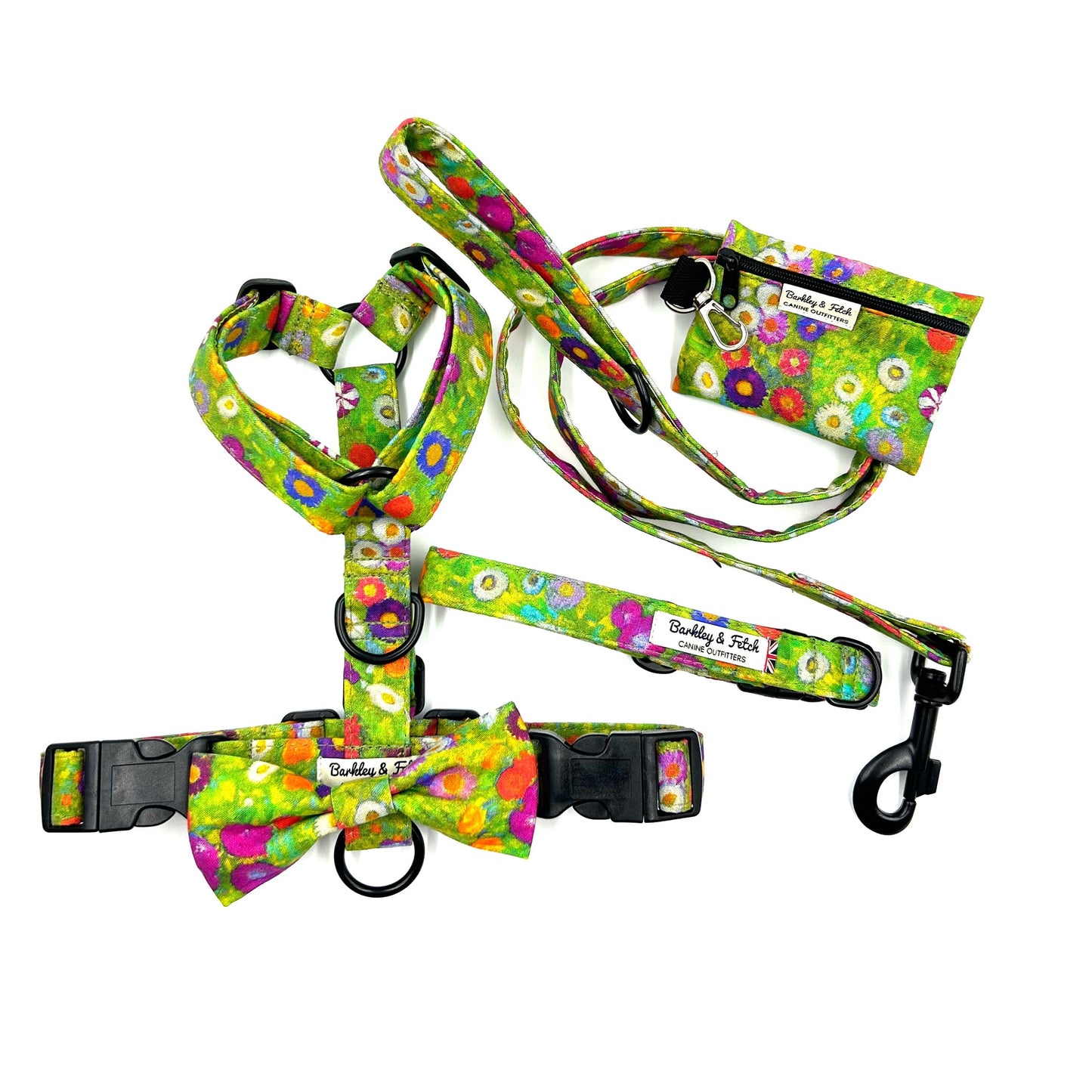 Flower Garden Print Strap Harness