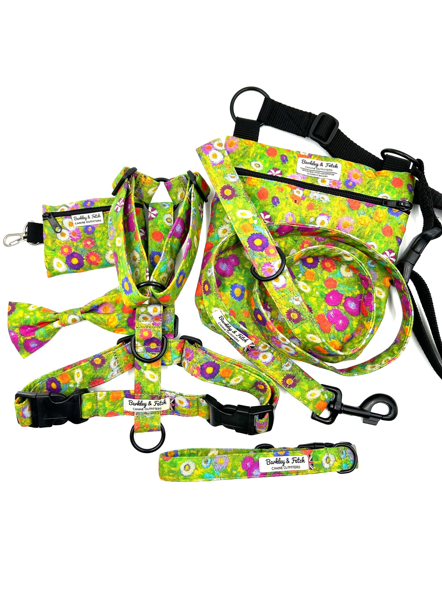 Flower Garden Print Strap Harness