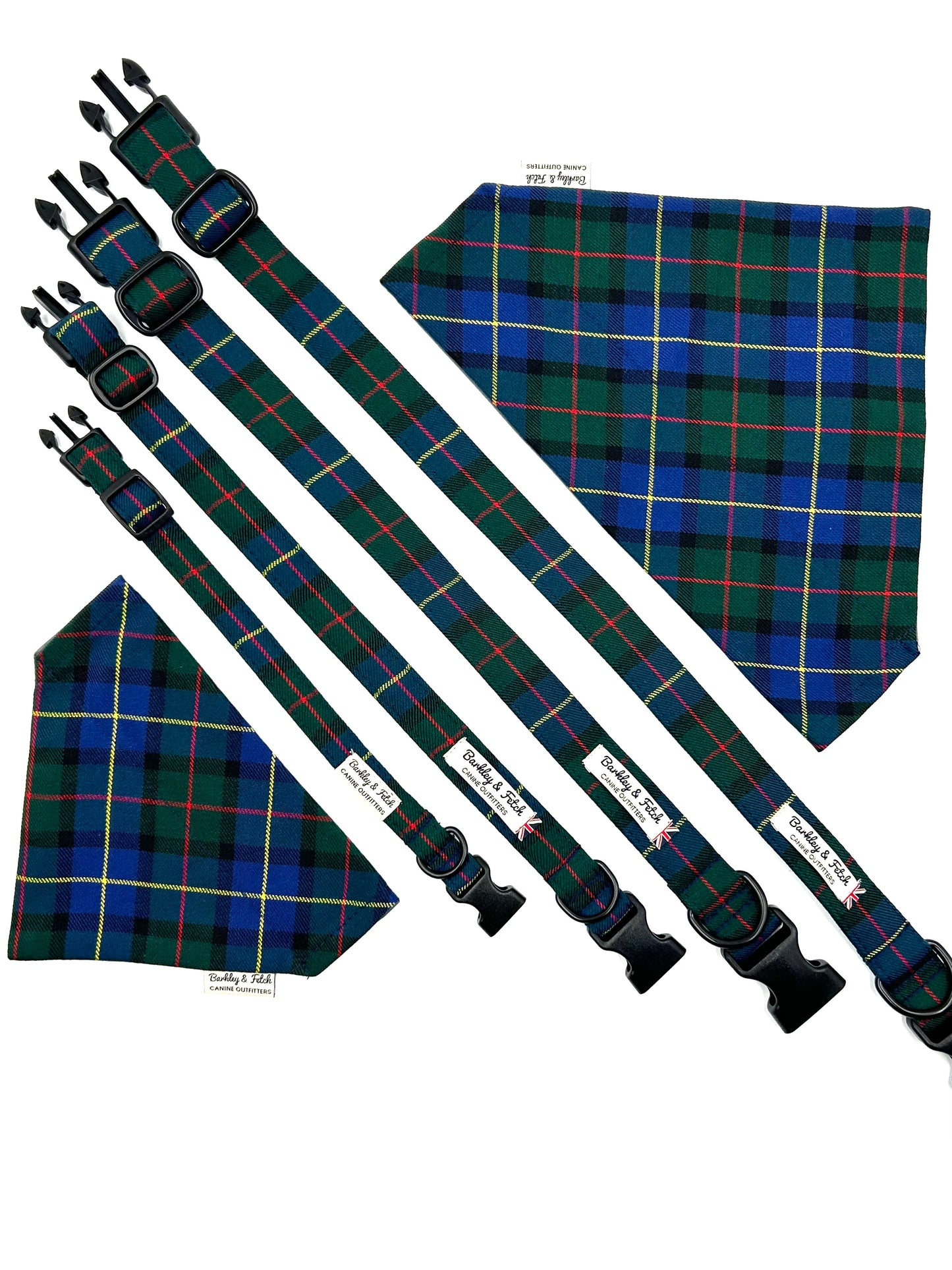 Gunn Tartan Dog Collar