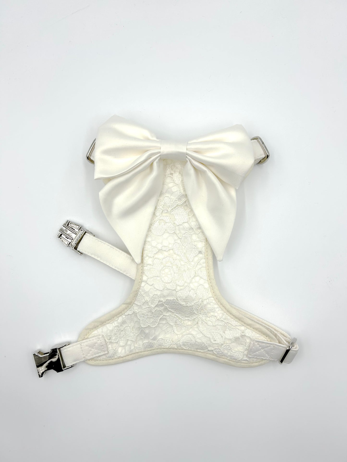 Ivory Bridal Lace Wedding Dog Harness