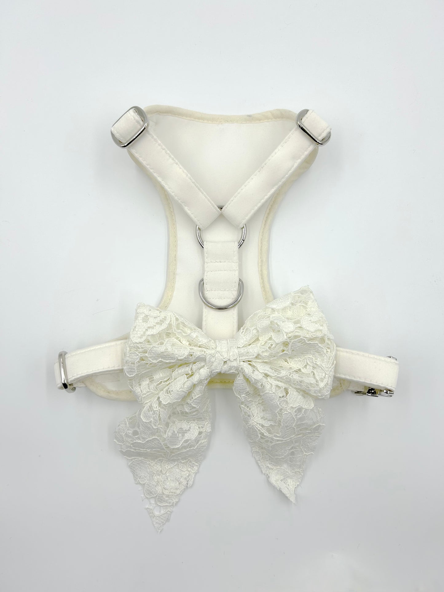 Ivory Bridal Lace Wedding Dog Harness