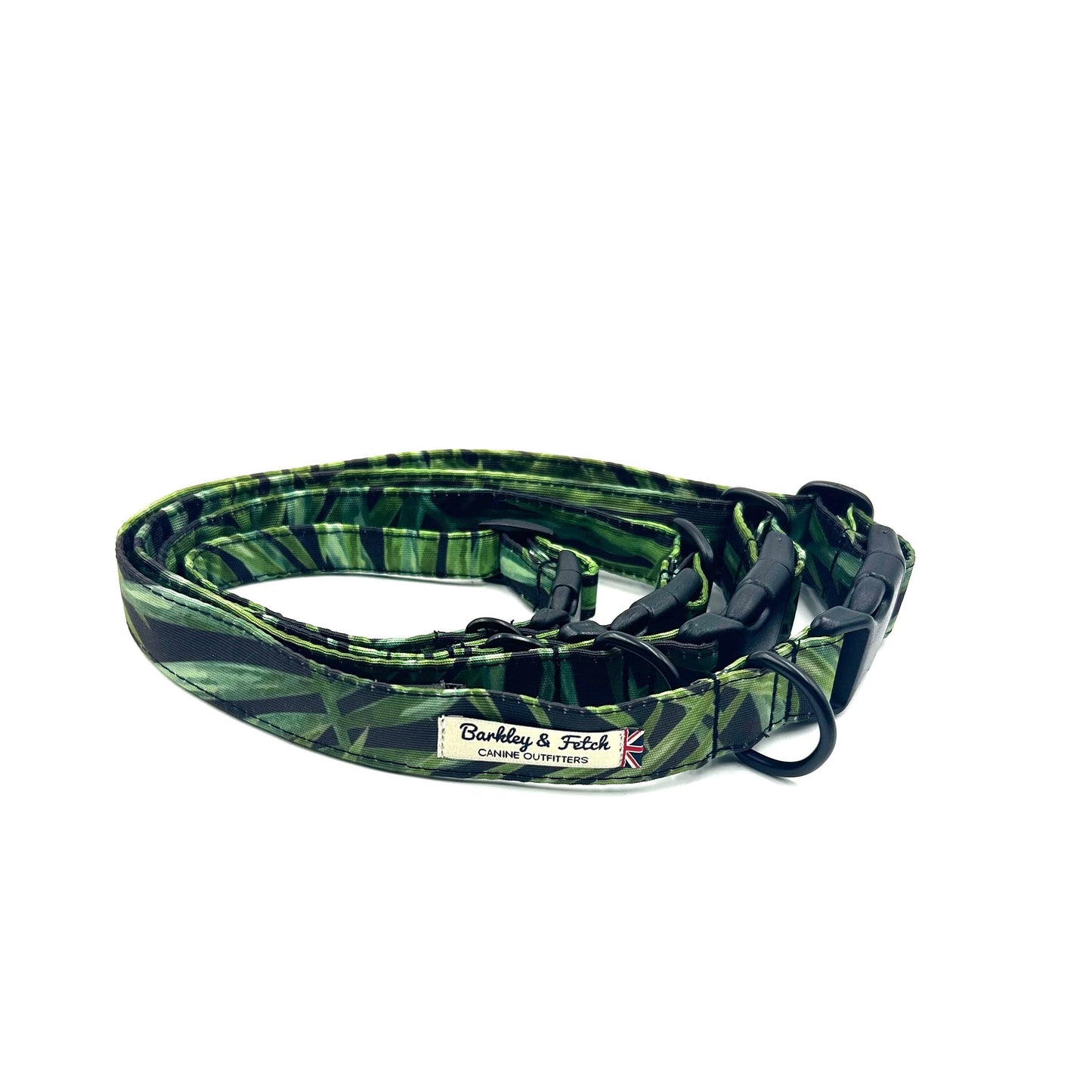 Tropical Print Dog Collar