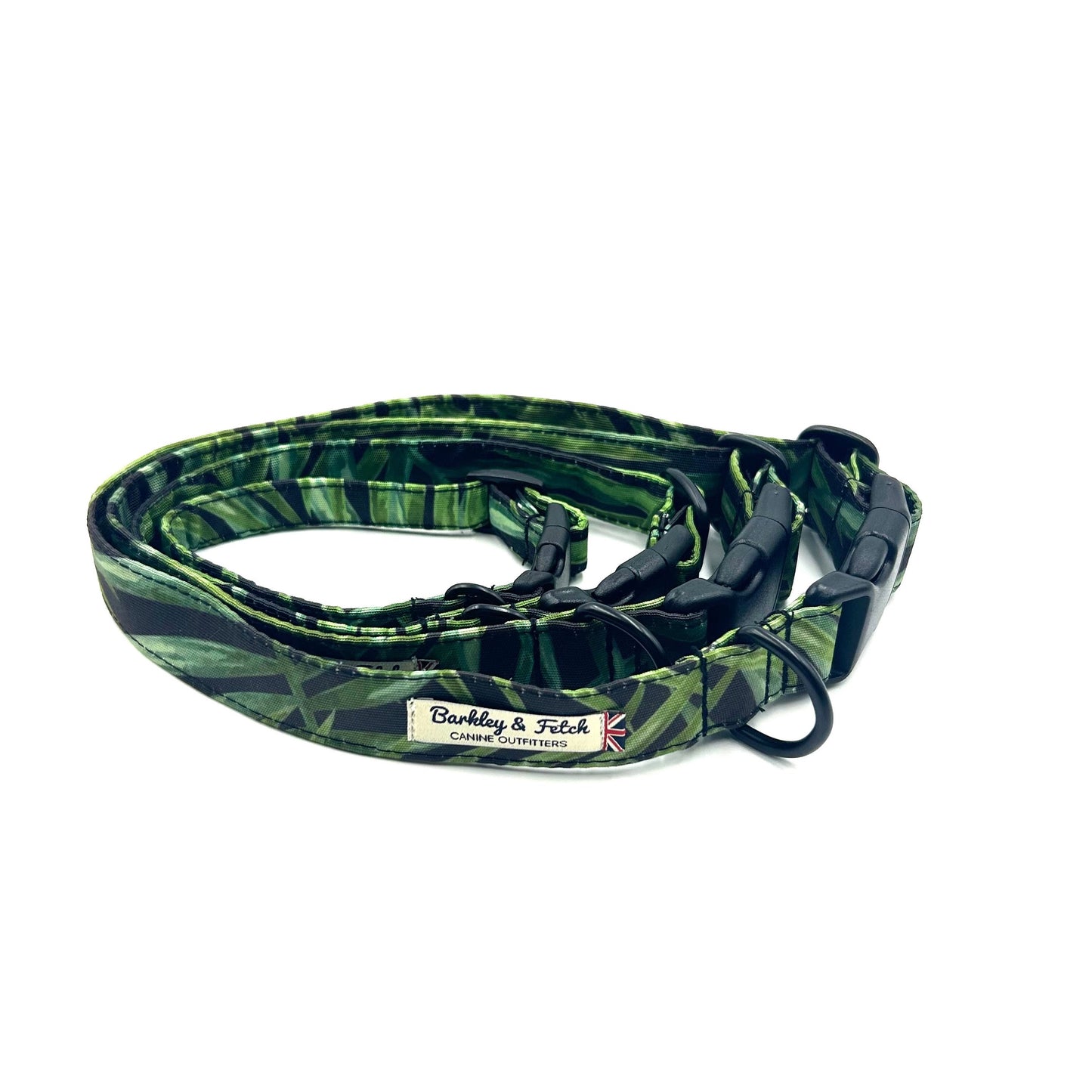 Tropical Print Dog Collar