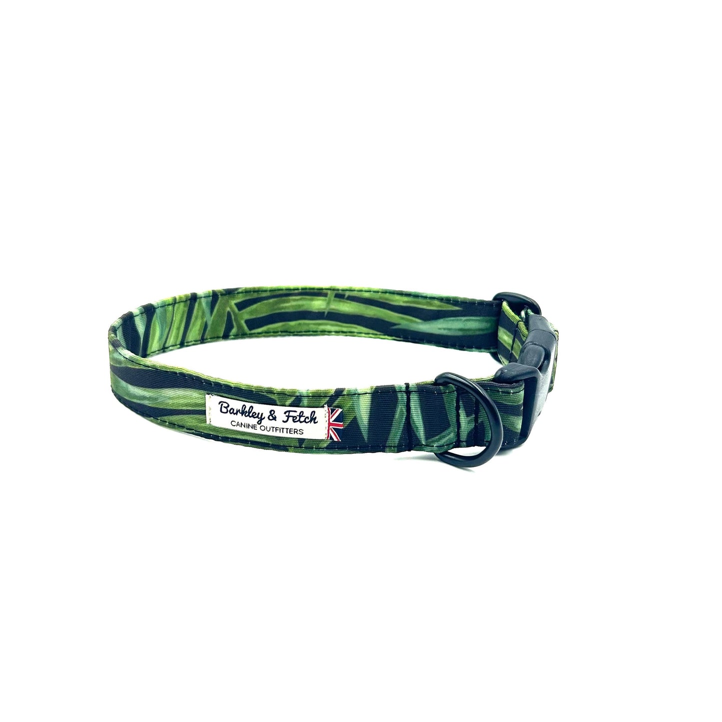 Tropical Print Dog Collar