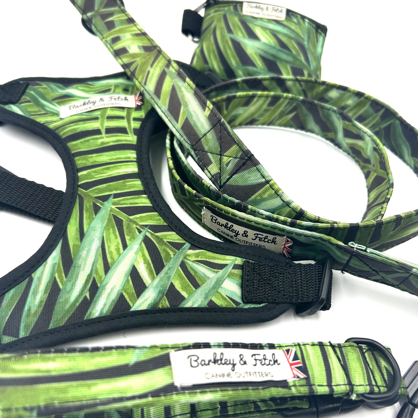 Tropical Print Poo Bag Holder