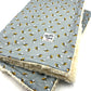 Bee Print Dog Blanket-Grey
